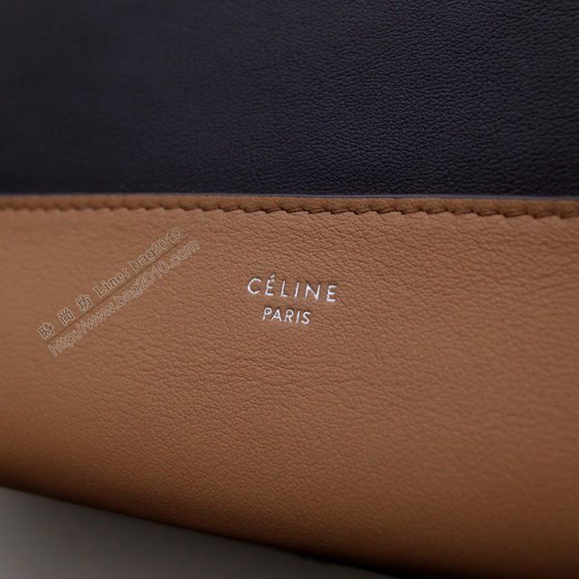 Celine女包 賽琳爆款 香味帶紋路進口小牛皮 CELINE FRAME BAG 可單肩可斜挎 25914  slyd2070